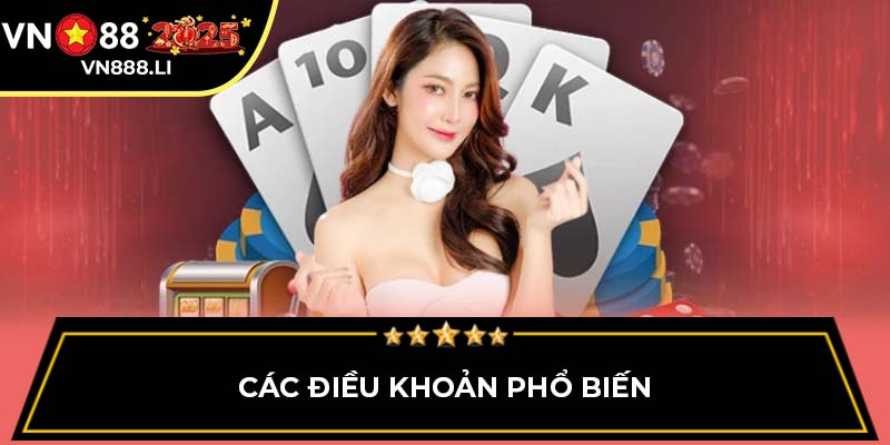 Các điều khoản phổ biến