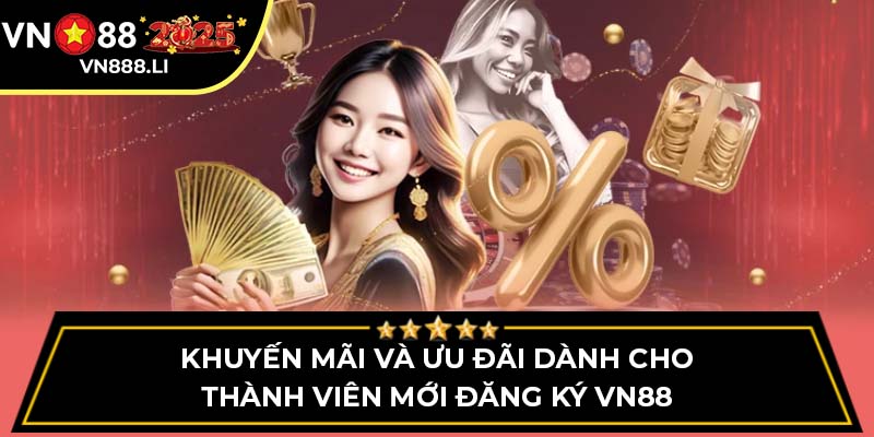 Khuyến mãi và ưu đãi dành cho thành viên mới đăng ký VN88