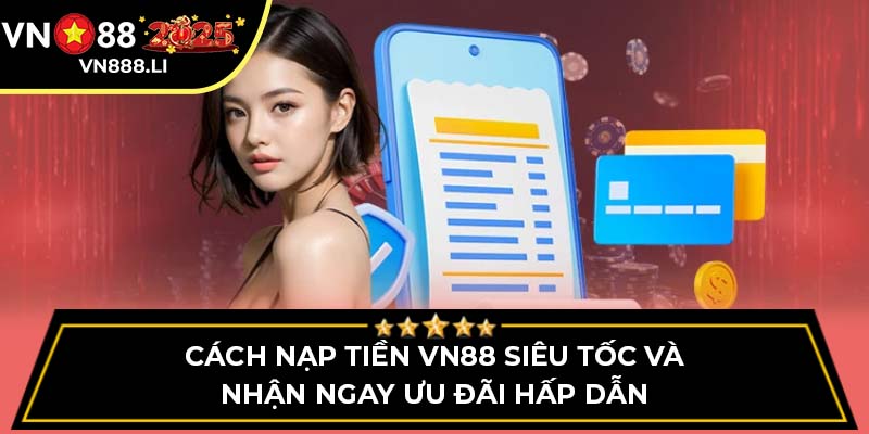 Cách Nạp Tiền Vn88 Siêu Tốc Và Nhận Ngay Ưu Đãi Hấp Dẫn